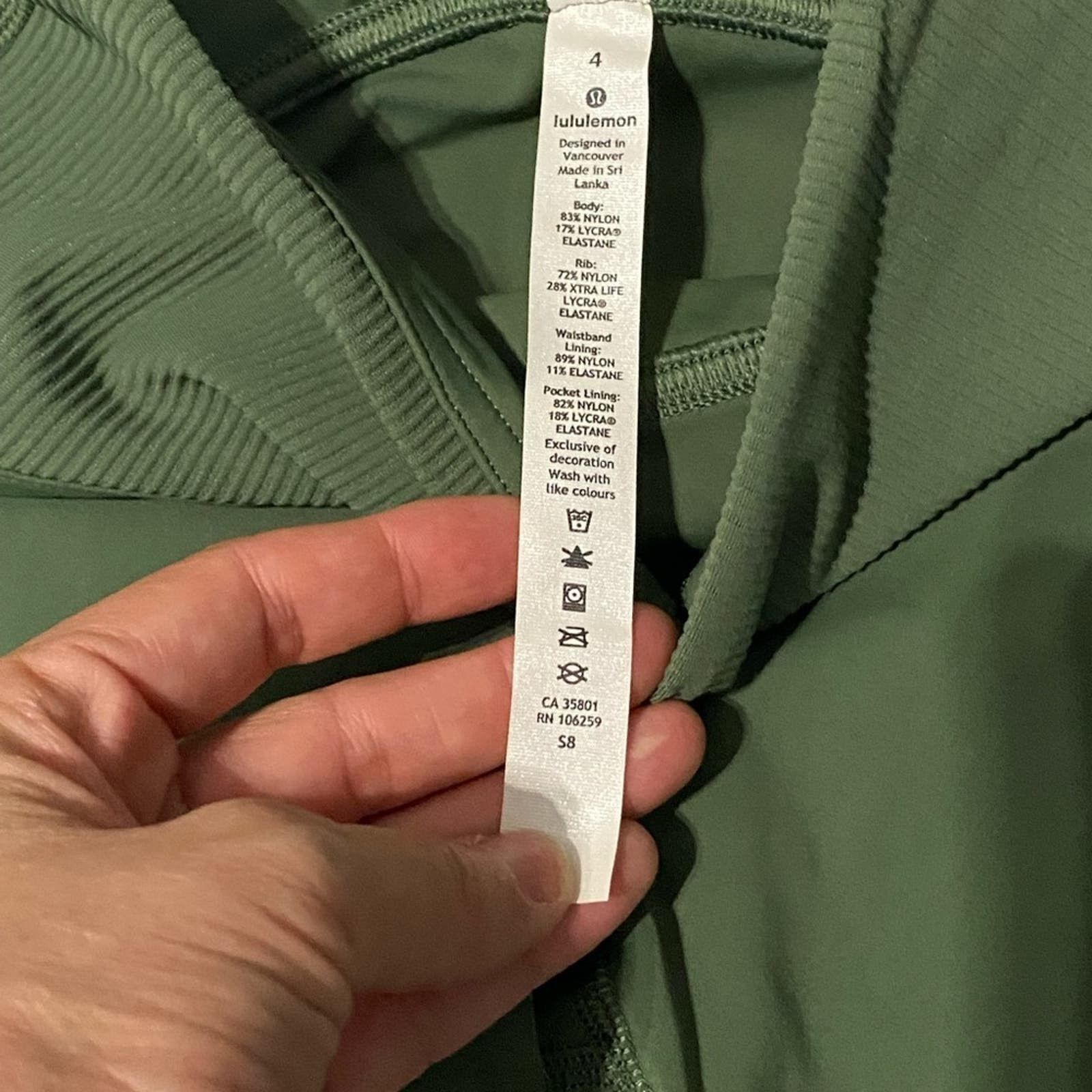 Lululemon Lululemon train free hr crop 23” Size 27" / US 4 / IT 40 - 8 Thumbnail