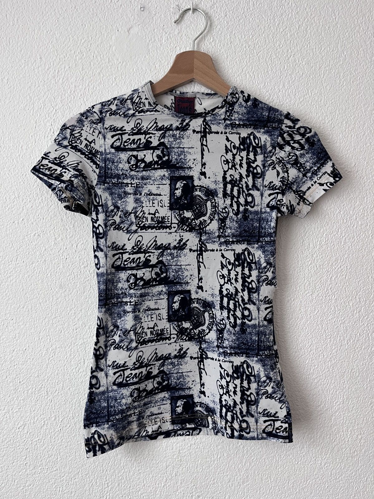 Jean Paul Gaultier Jean Paul Gaultier Archive Postcard Stamp Mesh 