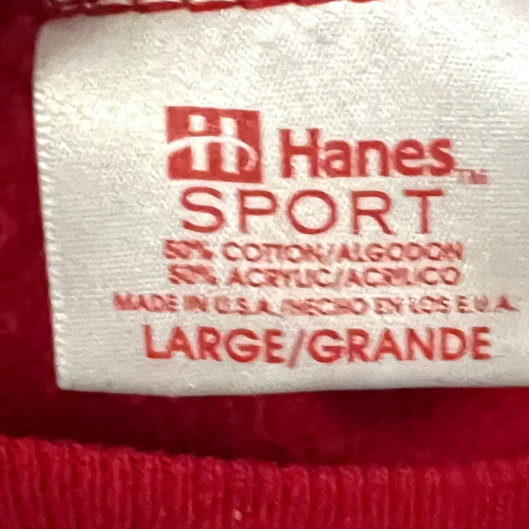 Hanes VINTAGE Hanes Red Sweatshirt Womens Christmas Crewneck Holiday 80s 90s Sz L Womens Holiday Crew Neck Sweatshirt Size L / US 10 / IT 46 - 6 Thumbnail