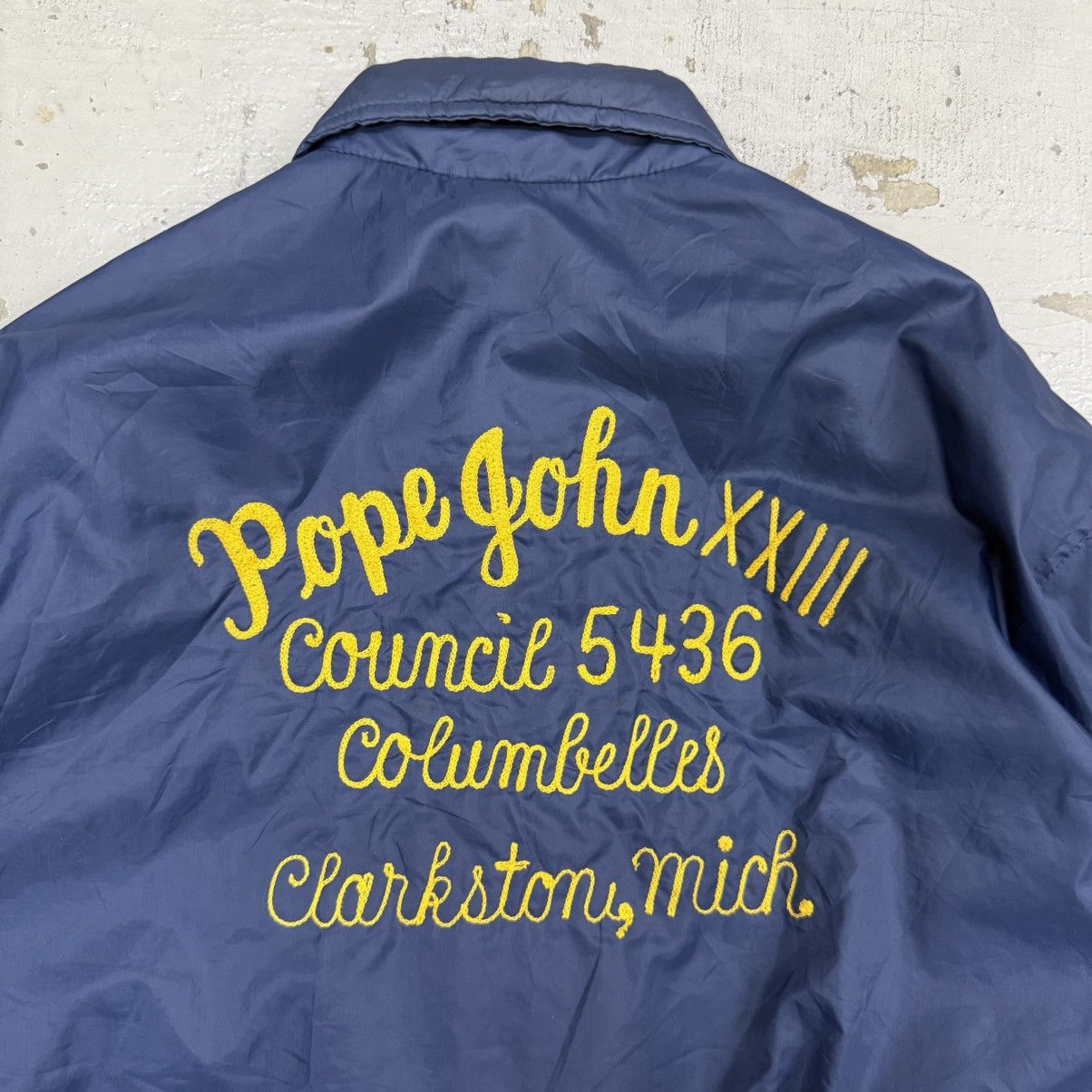 Dunbrooke 1980s Dunbrooke Chainstitch Coach Jacket Size US L / EU 52-54 / 3 - 8 Thumbnail