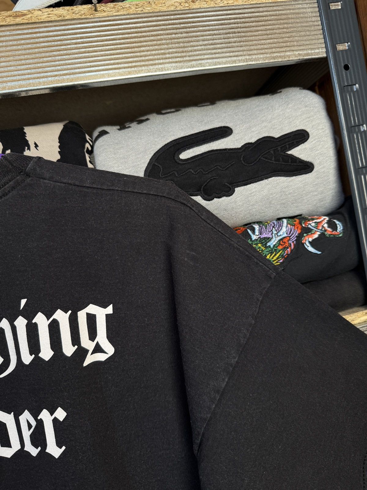 Band Tees 2004 Vintage Motörhead Deutschland Faded Black T-Shirt Size US XL / EU 56 / 4 - 12 Thumbnail