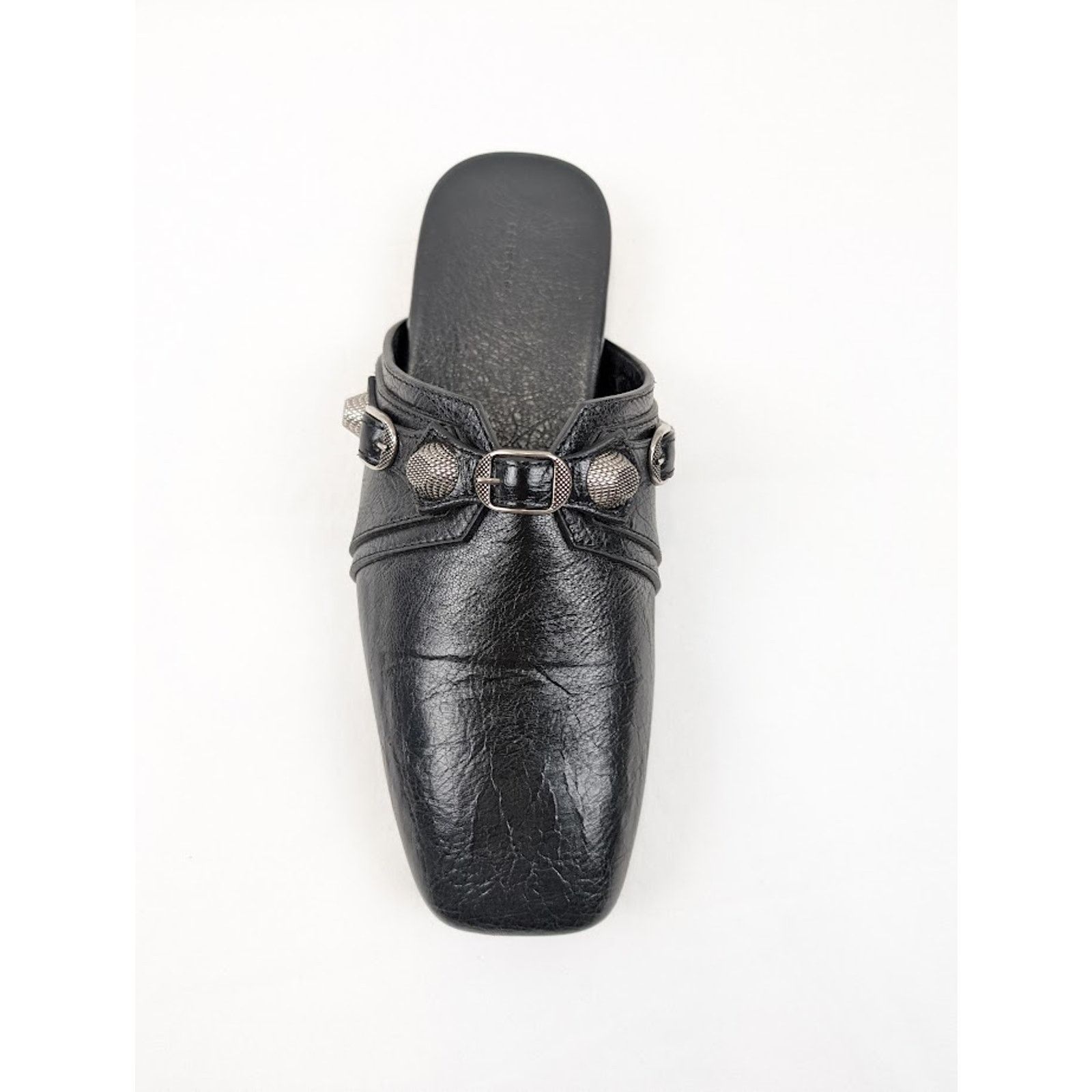 Balenciaga o1rshd1 Q:2 / Cosy Cagole F005 Arena Mules in Black/Aged Size US 13 / EU 46 - 6 Thumbnail
