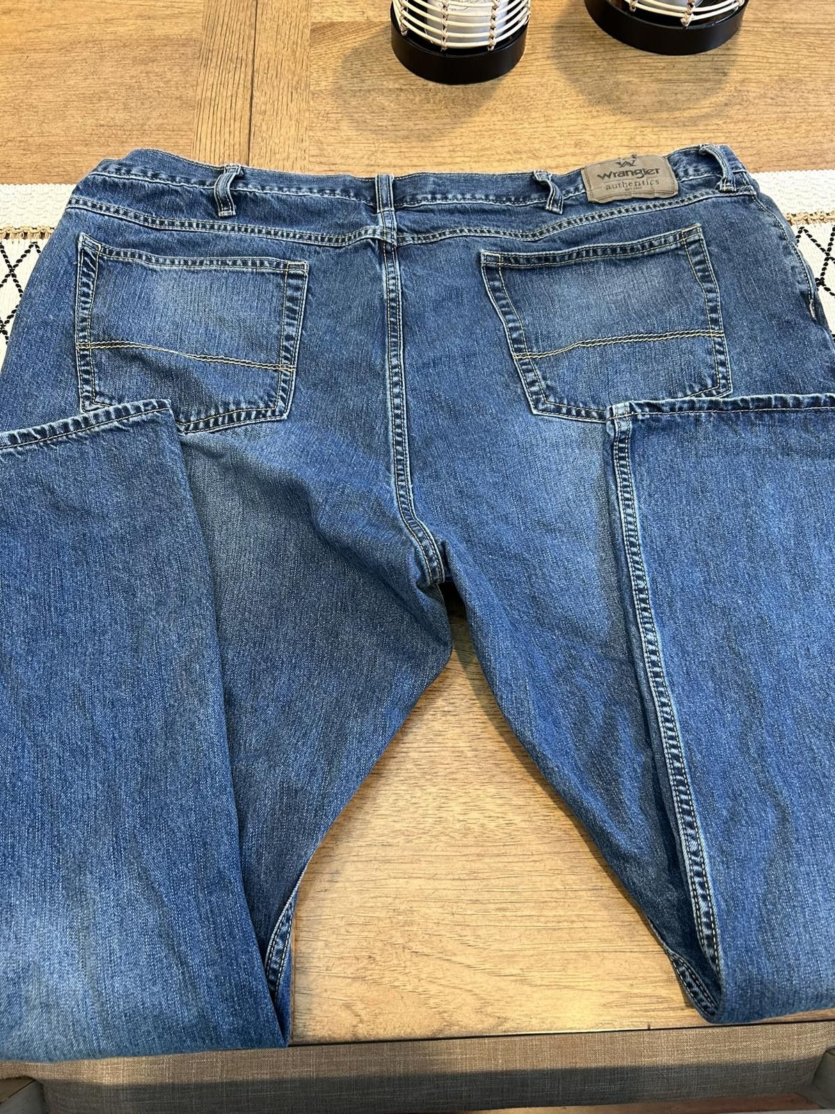 Wrangler Wrangler Classic Blue Denim Jeans Size US 42 / EU 58 - 6 Thumbnail