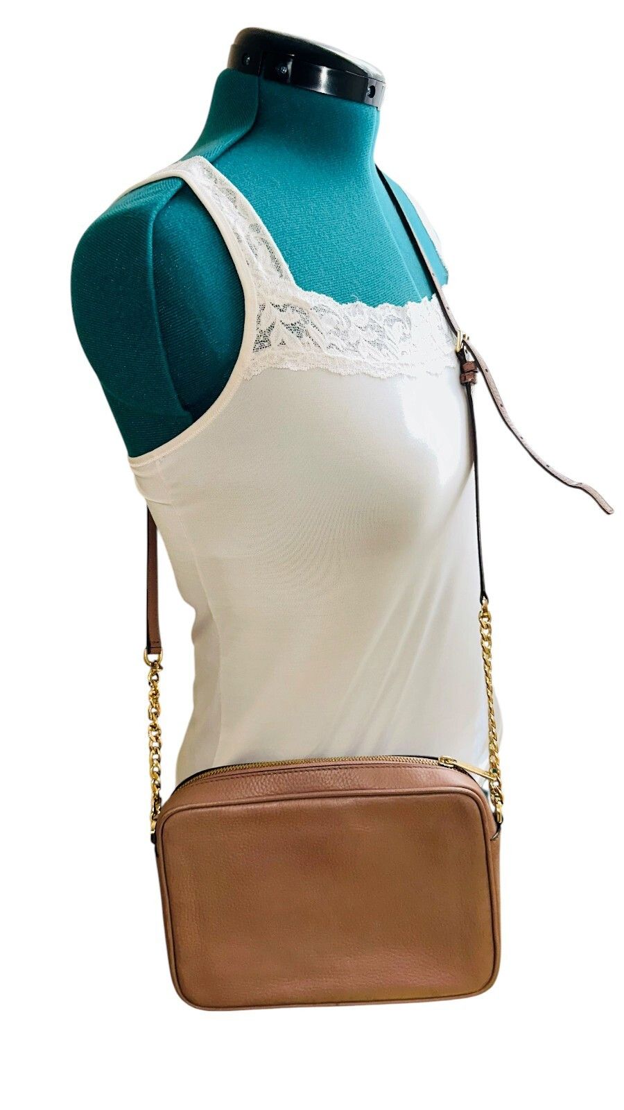 Michael Kors Michael Kors Pink Blush Jet Set Fulton Crossbody Size ONE SIZE - 8 Thumbnail