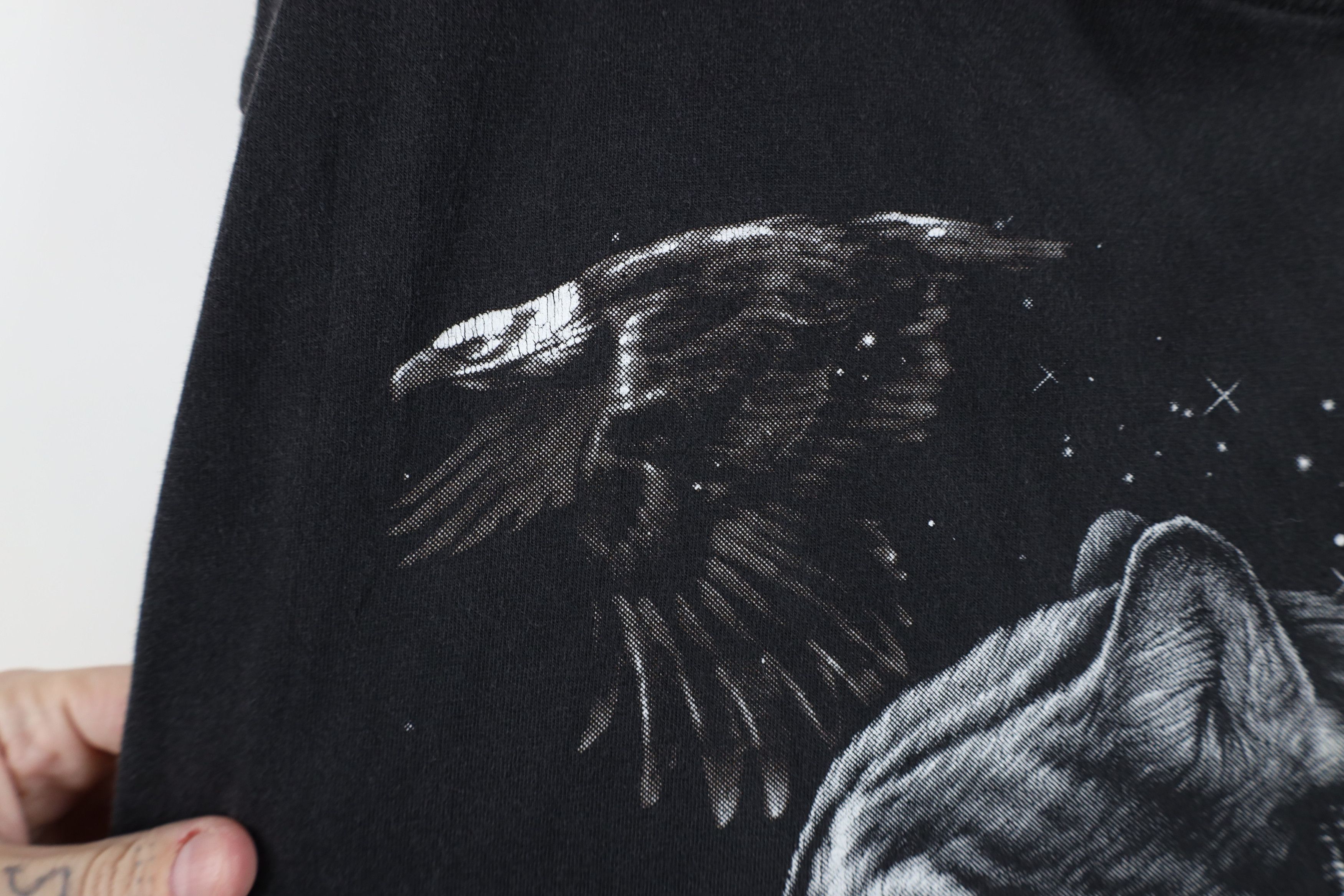 Vintage Vintage 90s Streetwear Wolf Eagle All Over Print T-Shirt Size US XXL / EU 58 / 5 - 5 Thumbnail