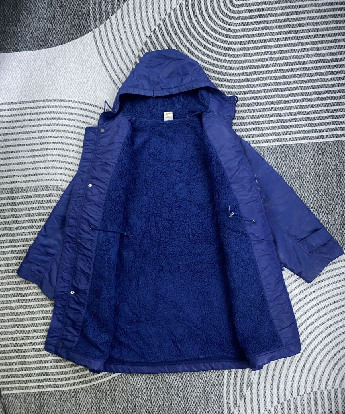 Nike Vintage Nike Big Swoosh Logo Long Parka Jacket Size US XXL / EU 58 / 5 - 6 Thumbnail