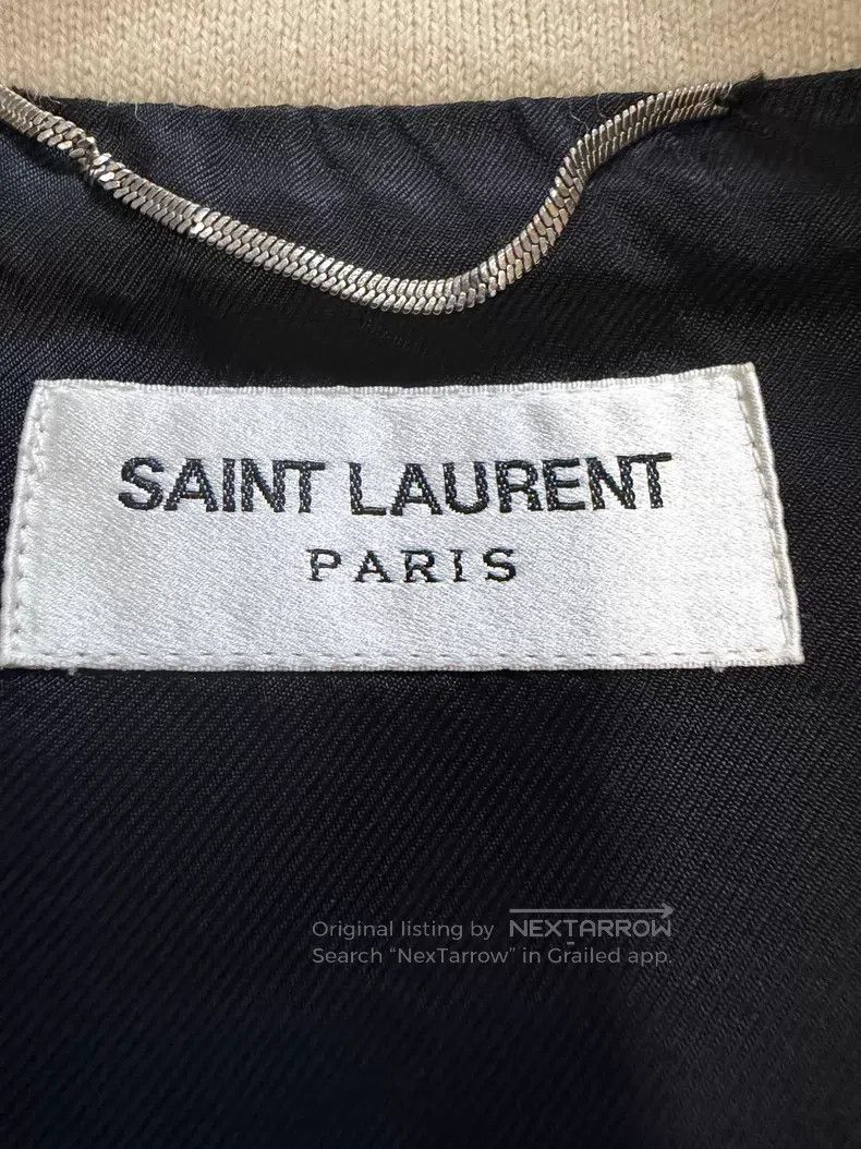 Saint Laurent Paris Saint Laurent Paris Bohemian Cotton Linen Jacket Size US M / EU 48-50 / 2 - 2 Thumbnail