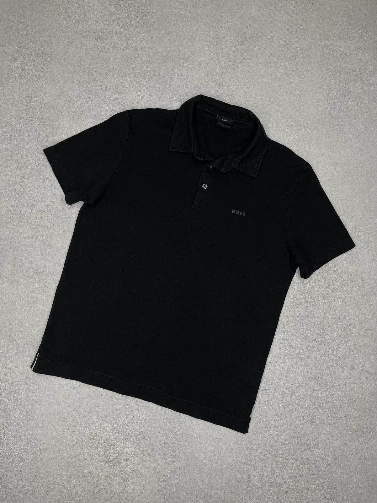 Hugo Boss Mens Hugo Boss Palosh Polo Full Black Size S Size US S / EU 44-46 / 1 - 1 Thumbnail
