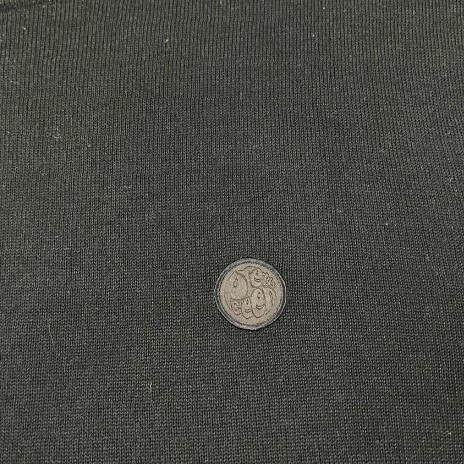 Pretty Green Pretty Green Sweater Mens Small Black Virgin Wool Blend Pullover Jumper Crewneck Size US S / EU 44-46 / 1 - 3 Thumbnail