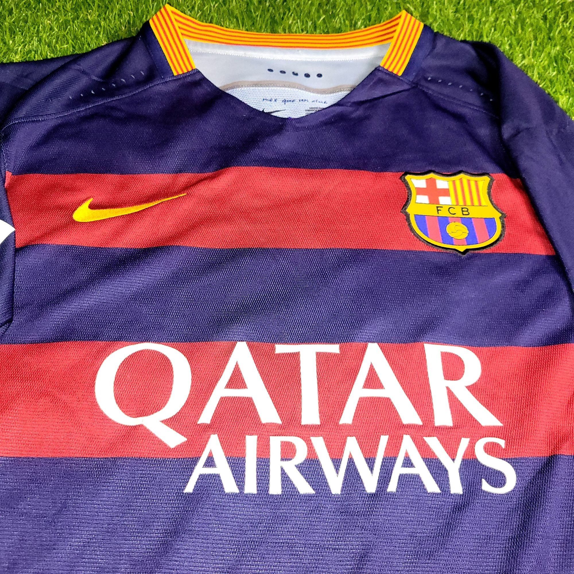 Nike Messi Barcelona Player Issue 2015 2016 Soccer Jersey XL Size US XL / EU 56 / 4 - 4 Thumbnail
