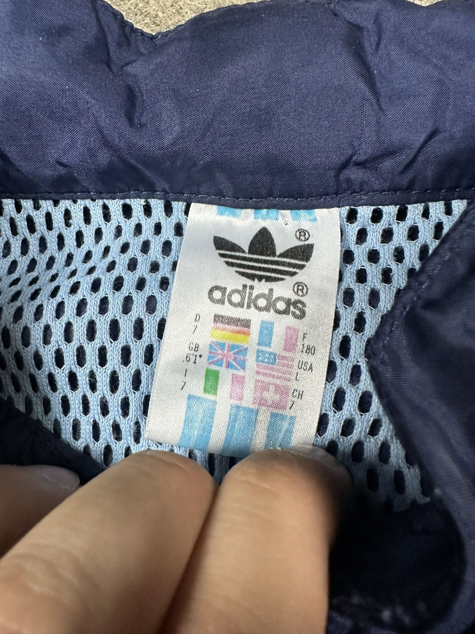 Adidas 80s Vintage Adidas Nylon Tracksuit Track Set Size US L / EU 52-54 / 3 - 10 Thumbnail