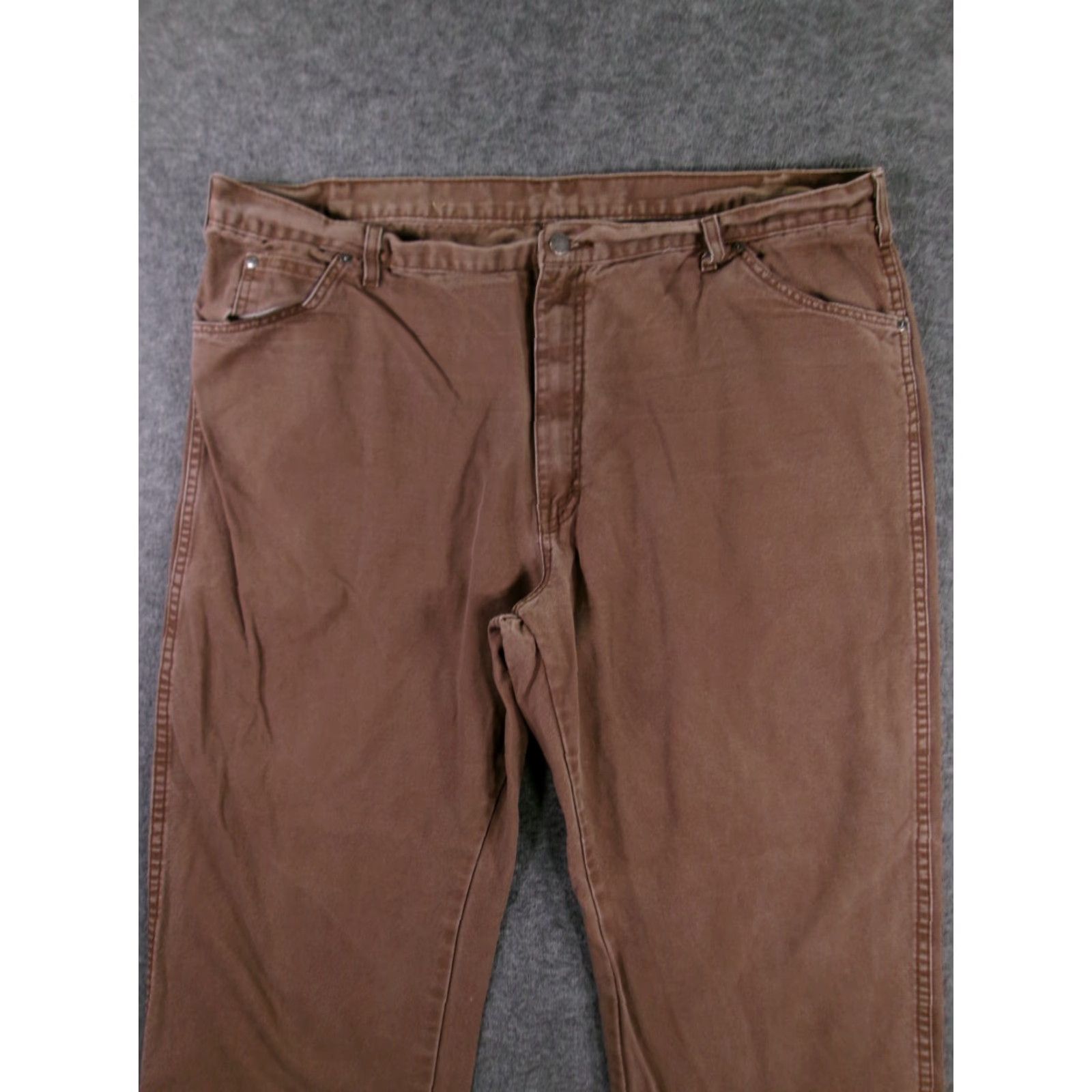 Dickies Dickies Utility Pants Men 42x30 Brown Canvas Straight Carpenter Workwear 90s Grunge Size US 42 / EU 58 - 2 Thumbnail