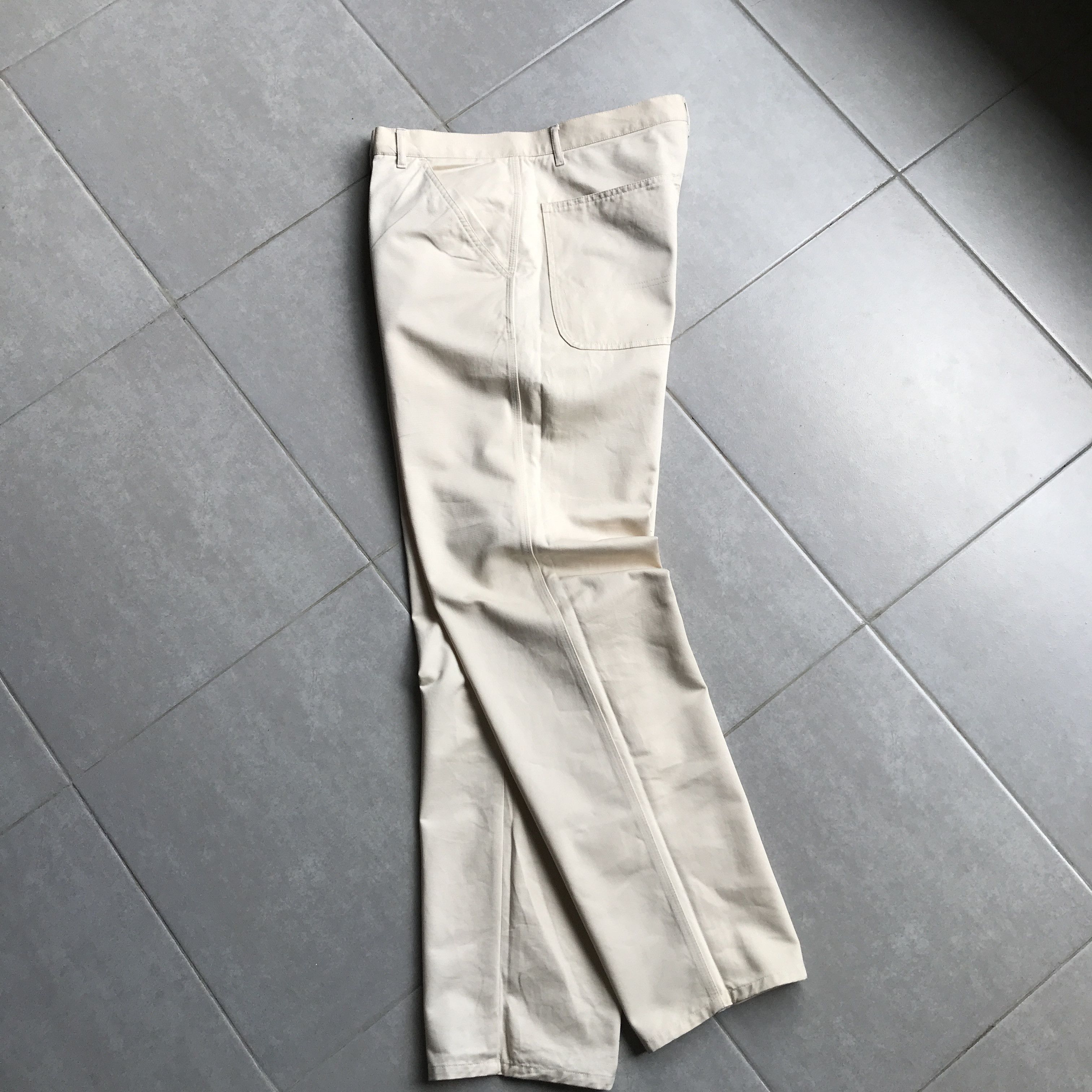 Comme des Garcons SHIRT Comme des Garcons Shirt Beige Trouser Size US 34 / EU 50 - 18 Thumbnail