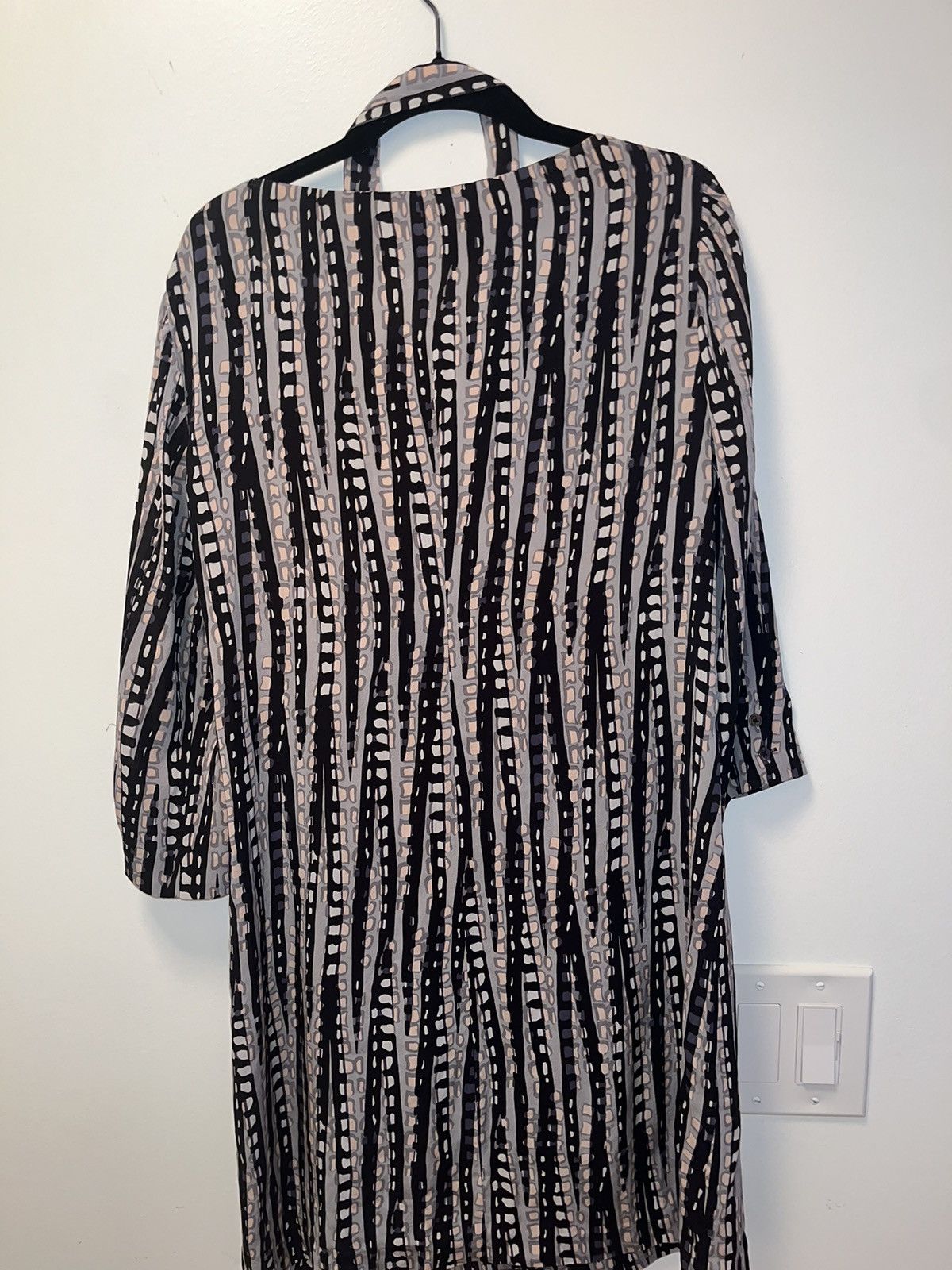 Armani Exchange Armani Exchange Pattern Tie Midi Dress Size S / US 4 / IT 40 - 3 Thumbnail