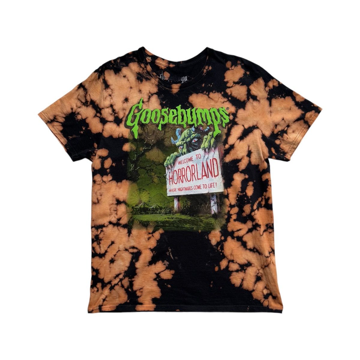 Expert Horror Goosebumps Welcome To Horrorland Tie Dye Tee Size US M / EU 48-50 / 2 - 1 Thumbnail