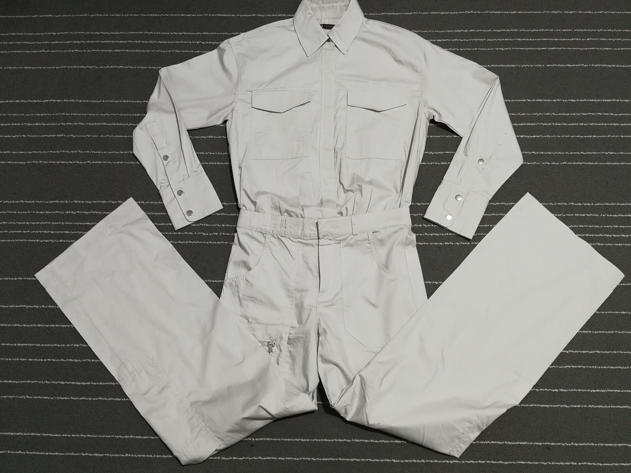 Zara ZARA CARGO woman coverall XS w26-31 2013 Size 27" / US 4 / IT 40 - 3 Thumbnail