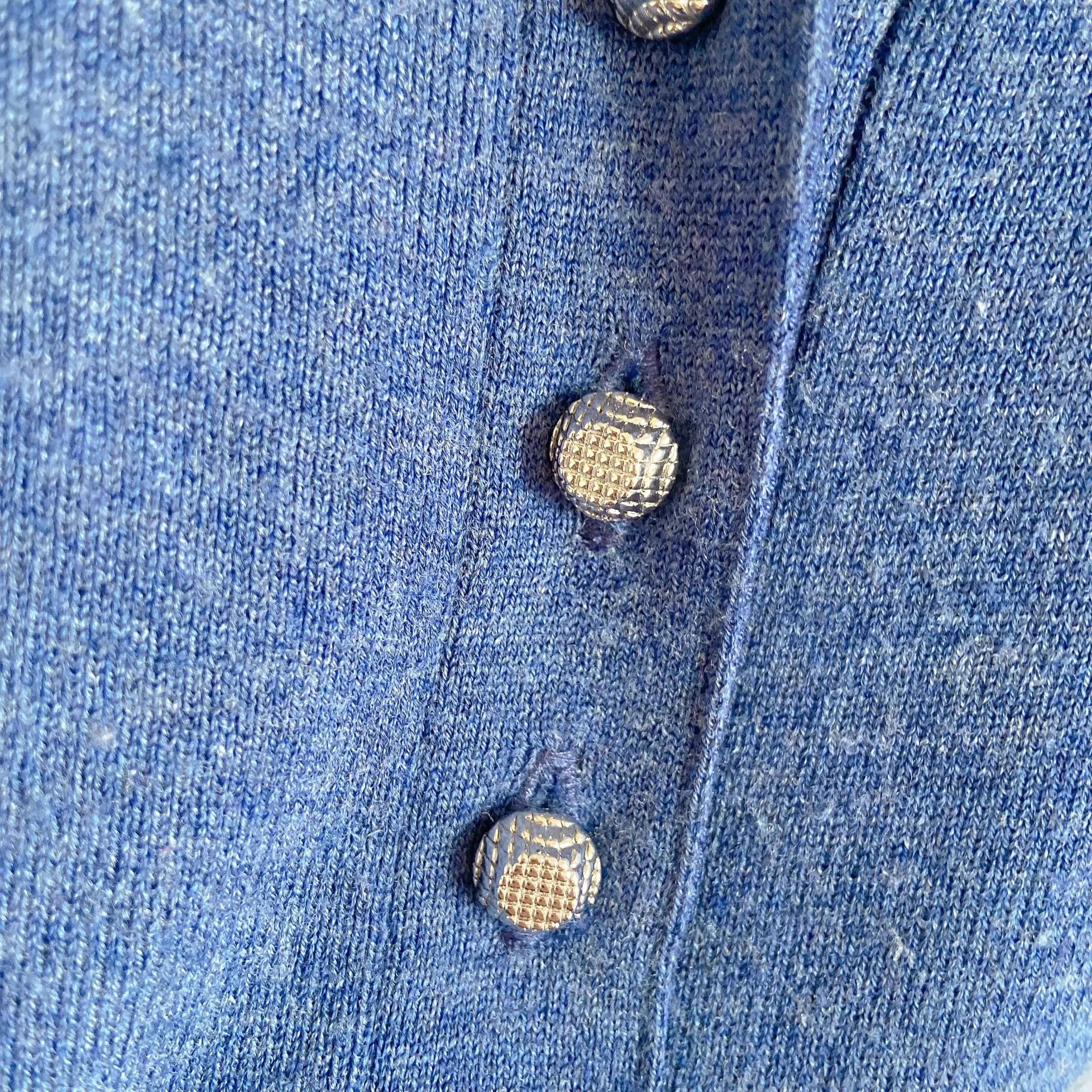 Balenciaga BALENCIAGA blue cardigan 36 pre-owned Size XS / US 0-2 / IT 36-38 - 5 Thumbnail