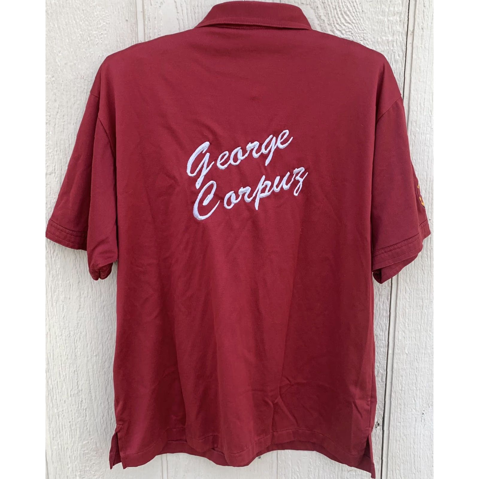 Vintage VINTAGE ABT Roto-Grip The Outlaw Pocket Polo Bowling Shirt (name on back) L shirt Mens Size US L / EU 52-54 / 3 - 4 Thumbnail
