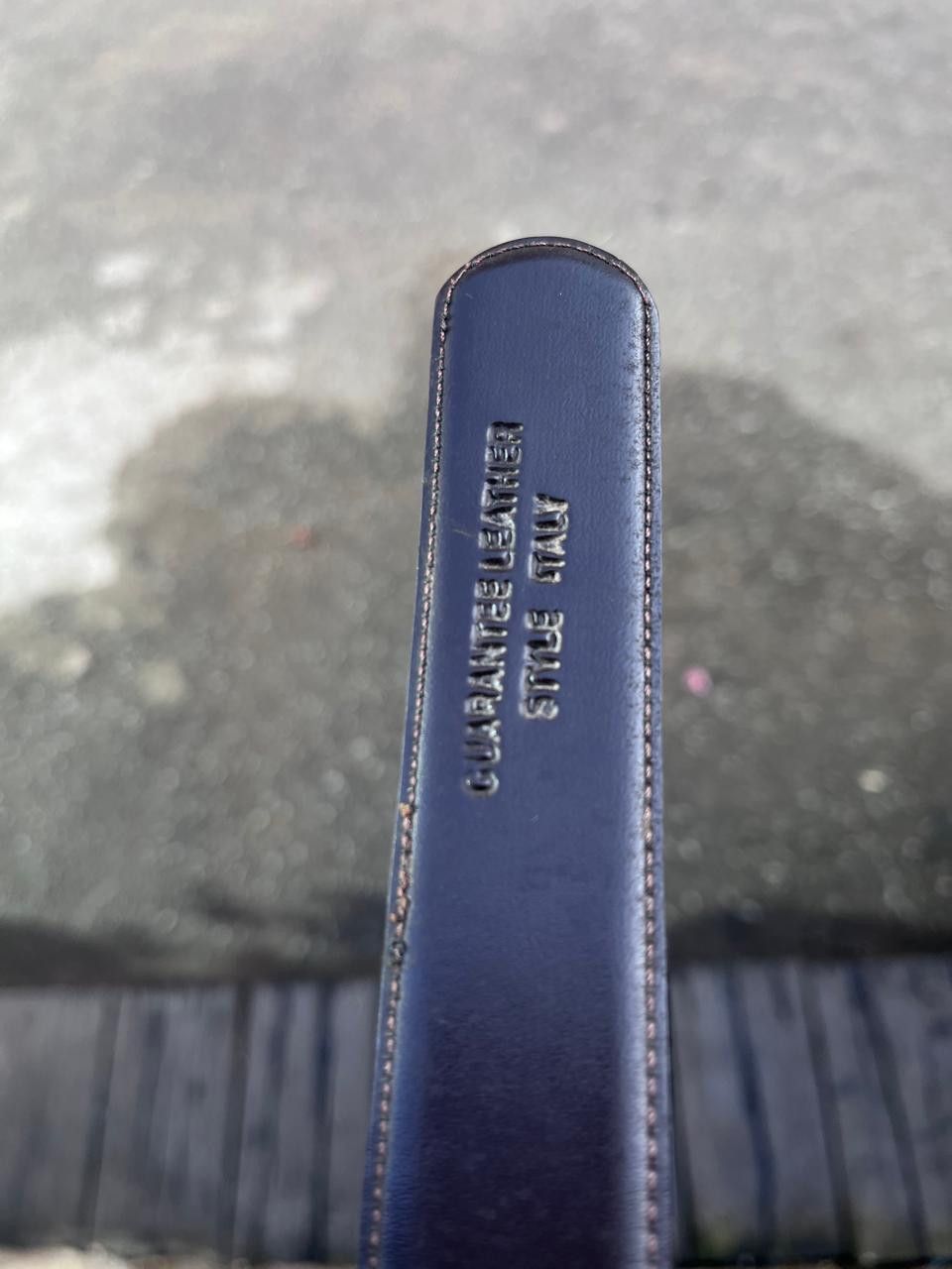 Alfred Dunhill Vintage Dunhill Leather Belt Size 32 - 13 Thumbnail