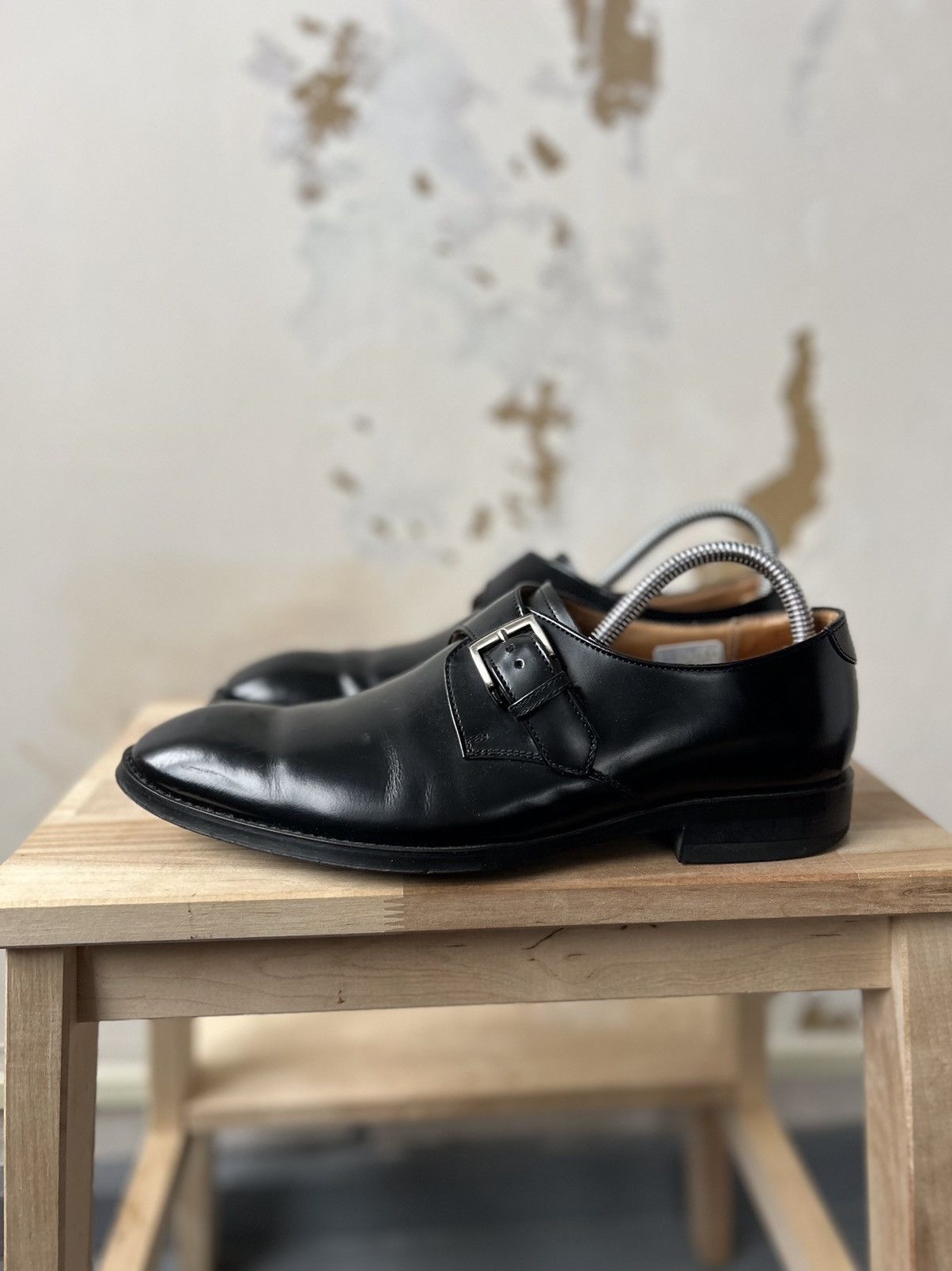 Japanese Brand × REGAL Brogues REGAL BLACK LEATHER SHOES Size US 6.5 / EU 39-40 - 1 Thumbnail