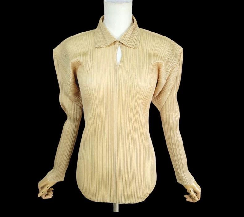 Issey Miyake issey miyake long sleeve blouse Size L / US 10 / IT 46 - 1 Thumbnail