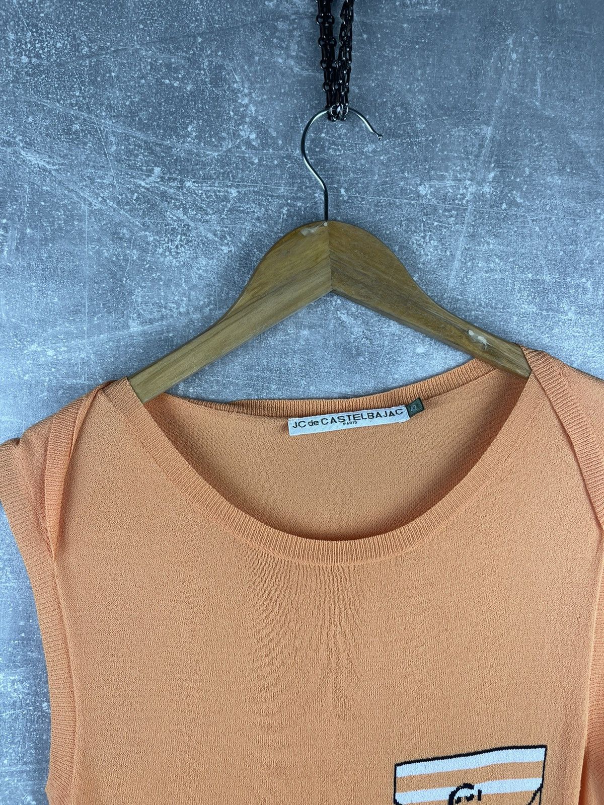 Jean Charles De Castelbajac Jean Charles de Castelbajac Orange Vintage Archive Art Dress Size M / US 6-8 / IT 42-44 - 4 Thumbnail
