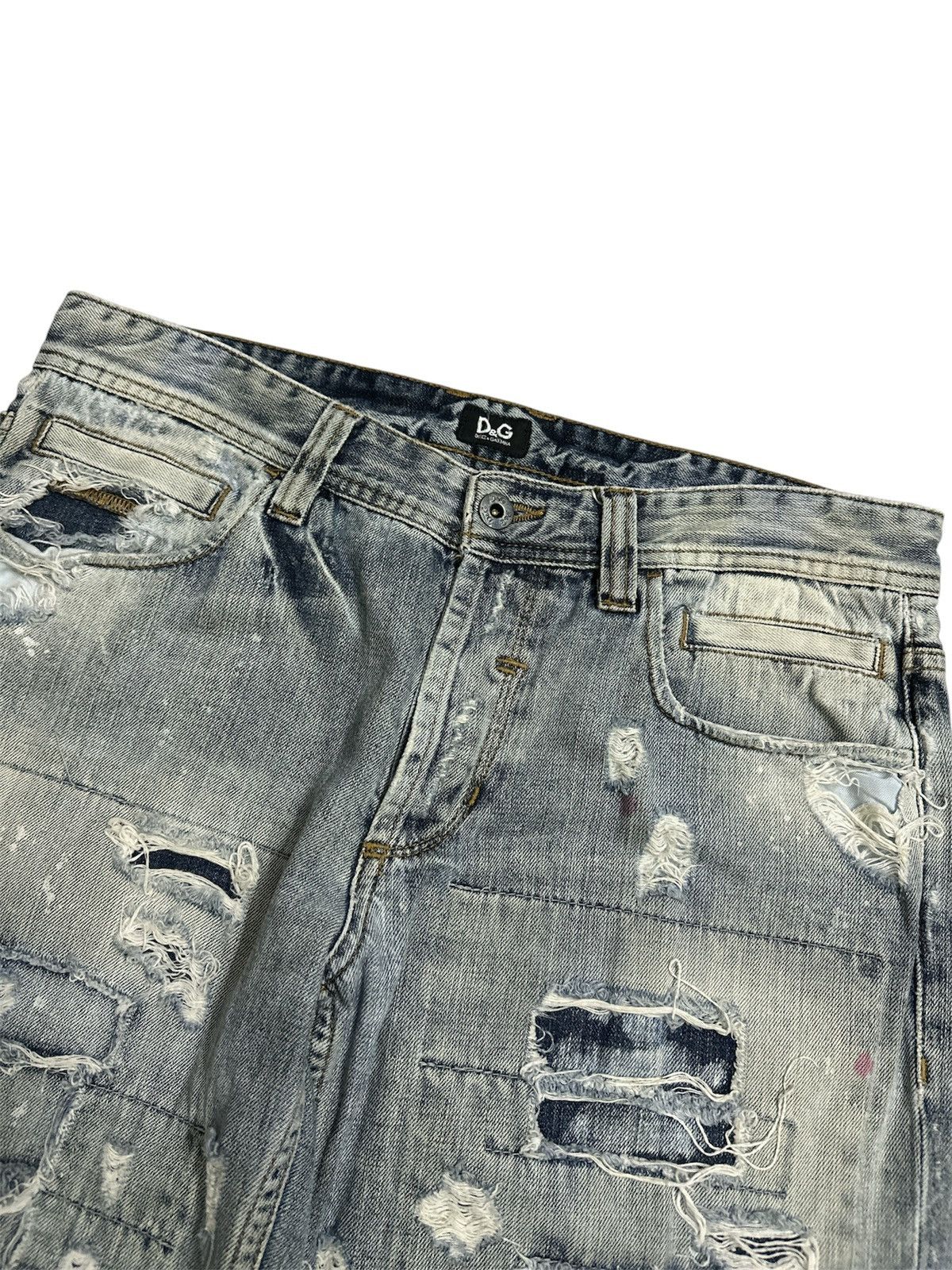 Dolce & Gabbana Distressed Dolce Gabbana Jeans Rick Owens Amiri Goa Lgb Size US 32 / EU 48 - 3 Thumbnail