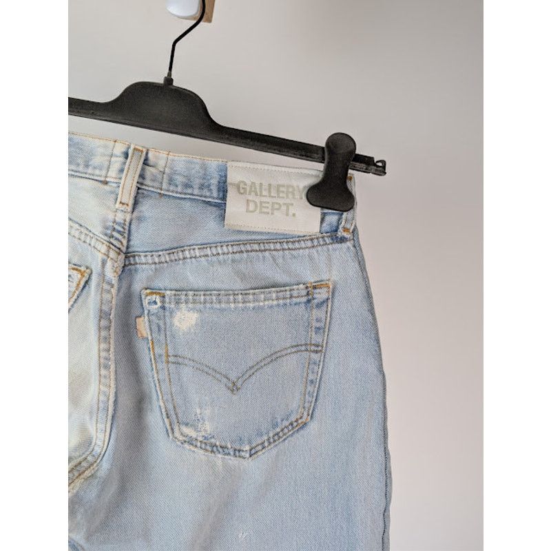 Gallery Dept. o1rshd1 Ken Denim Shorts in Indigo Blue Size US 28 / EU 44 - 14 Thumbnail