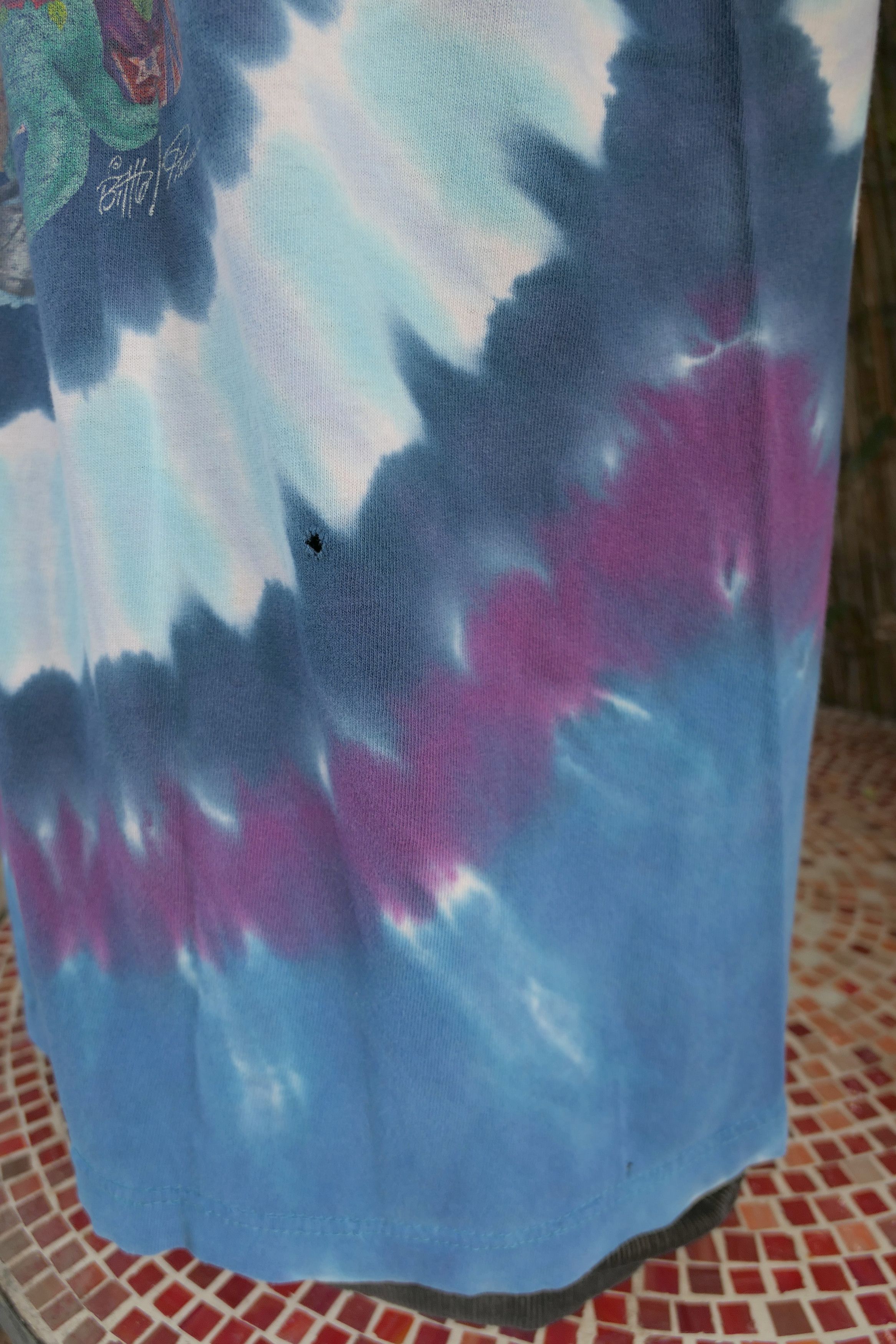Vintage 90's Vintage GRATEFUL DEAD Tie Dye T Shirt Large Size US L / EU 52-54 / 3 - 11 Thumbnail