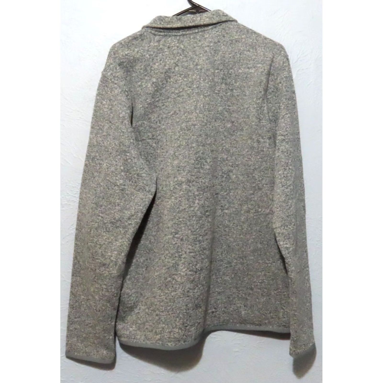 J.Crew J. Crew Authentic Sweater Men's XL Marled Fleece Mock Neck Long Sleeve Blue Gray Pullover 667 Size US XL / EU 56 / 4 - 6 Thumbnail