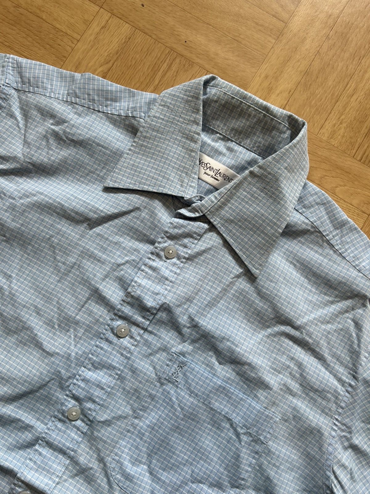 Yves Saint Laurent YSL YVES SAINT LAURENT VINTAGE SHORT SLEEVE SHIRT SIZE S Size US S / EU 44-46 / 1 - 1 Thumbnail