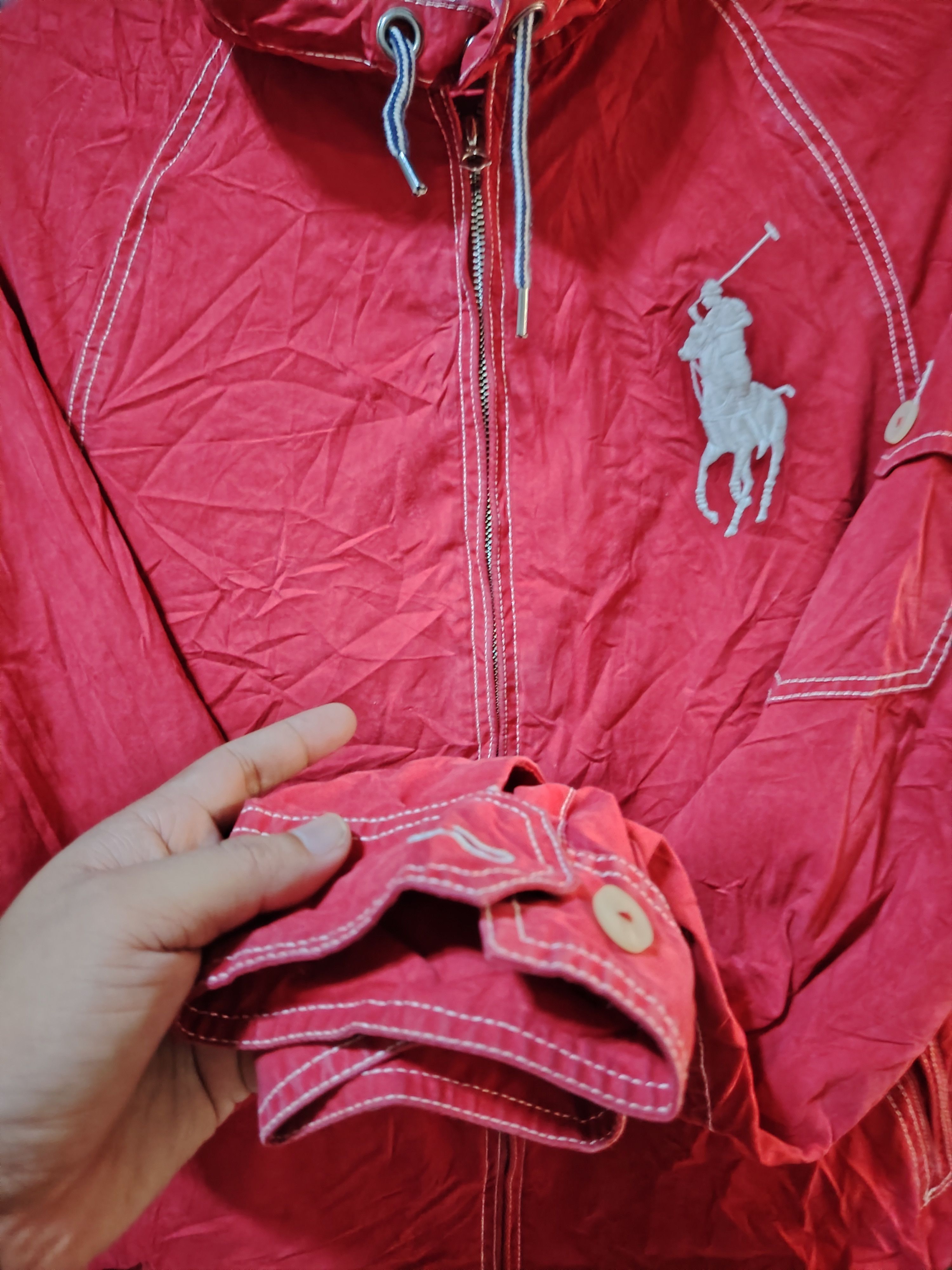 Polo Ralph Lauren Vintage 90's Talon Zipper Polo Ralph Lauren Full Zip Jacket Size US M / EU 48-50 / 2 - 8 Thumbnail