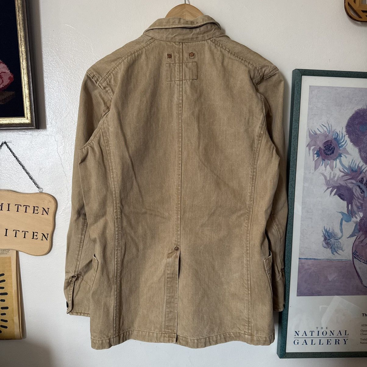 Levi's × Levi's Vintage Clothing × Vintage 2003 Levi’s redloop Beige Denim Blazer-Style Jacket Size US L / EU 52-54 / 3 - 6 Thumbnail