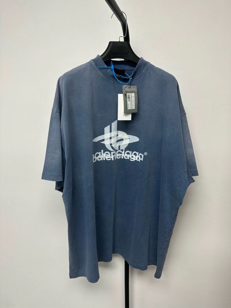 Balenciaga Balenciaga Phantom Overlap Logo T-Shirt Size US XS / EU 42 / 0 - 1 Thumbnail