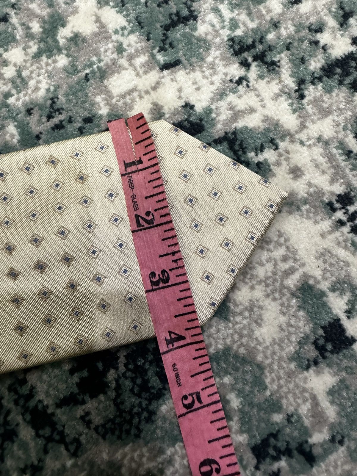 Issey Miyake VINTAGE ISSEY MIYAKE SILK NECK TIE Size ONE SIZE - 3 Thumbnail
