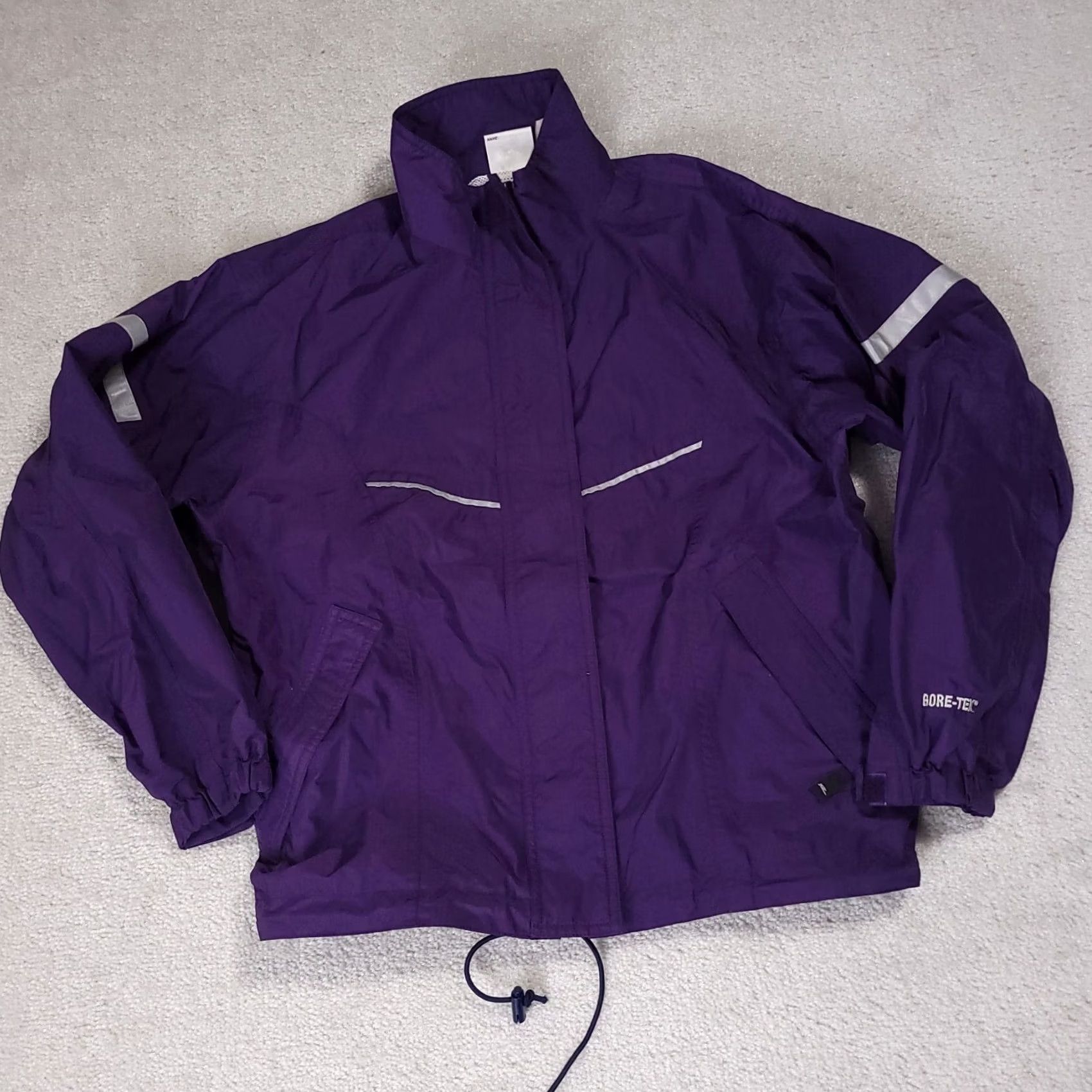 Vintage VINTAGE Road Runner Sports Jacket Running Outdoor Womens Medium Purple Lined Size M / US 6-8 / IT 42-44 - 3 Thumbnail