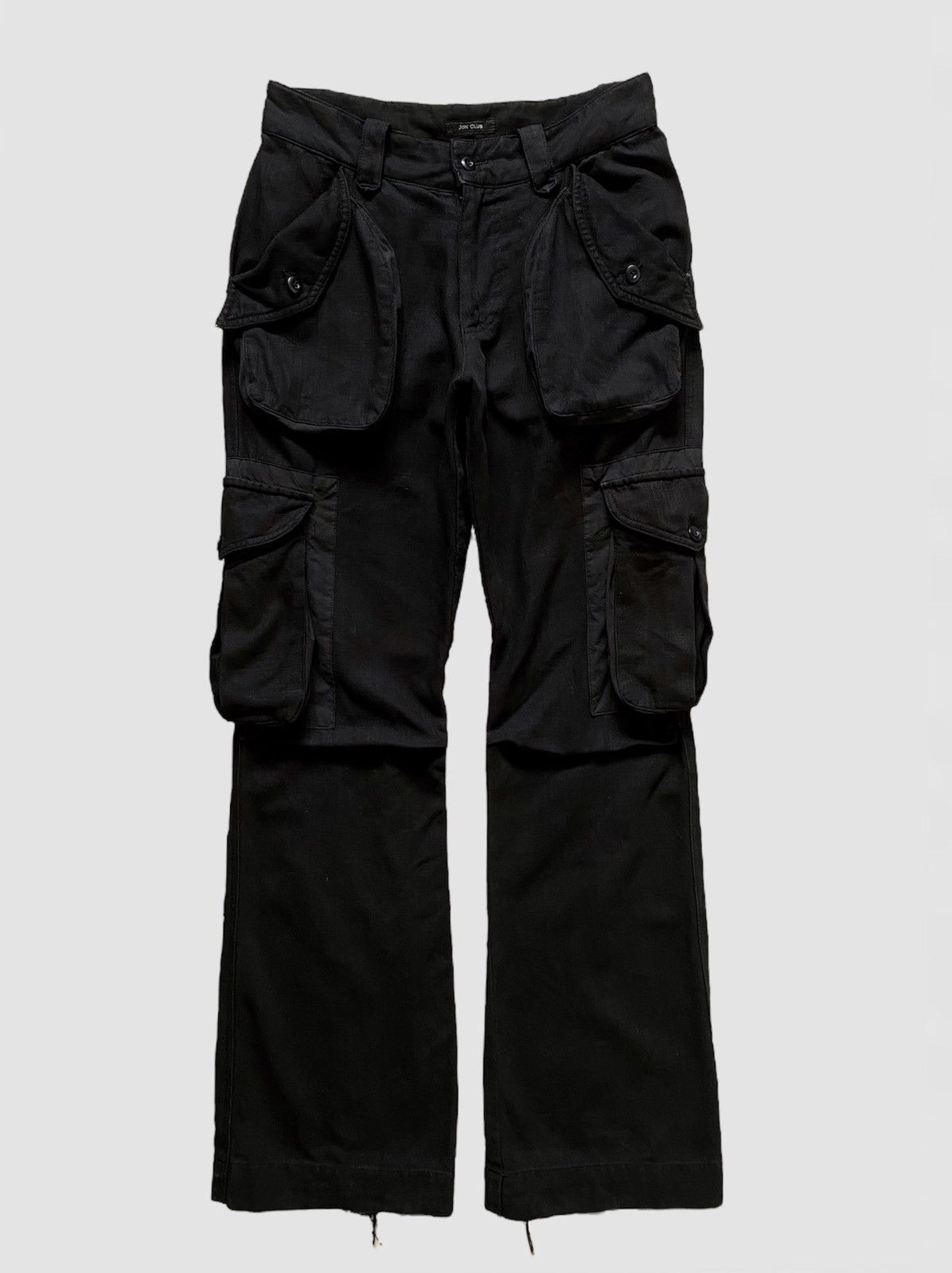 JUN MEN Jun Club Utility Flare Cargo Pants Size US 31 - 1 Thumbnail