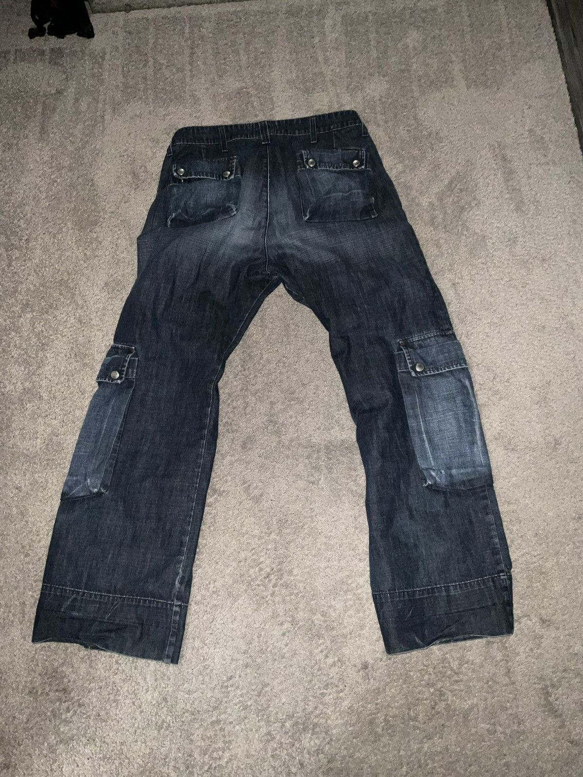 Japanese Brand × Vintage Multi pocket denim Size US 34 / EU 50 - 3 Thumbnail
