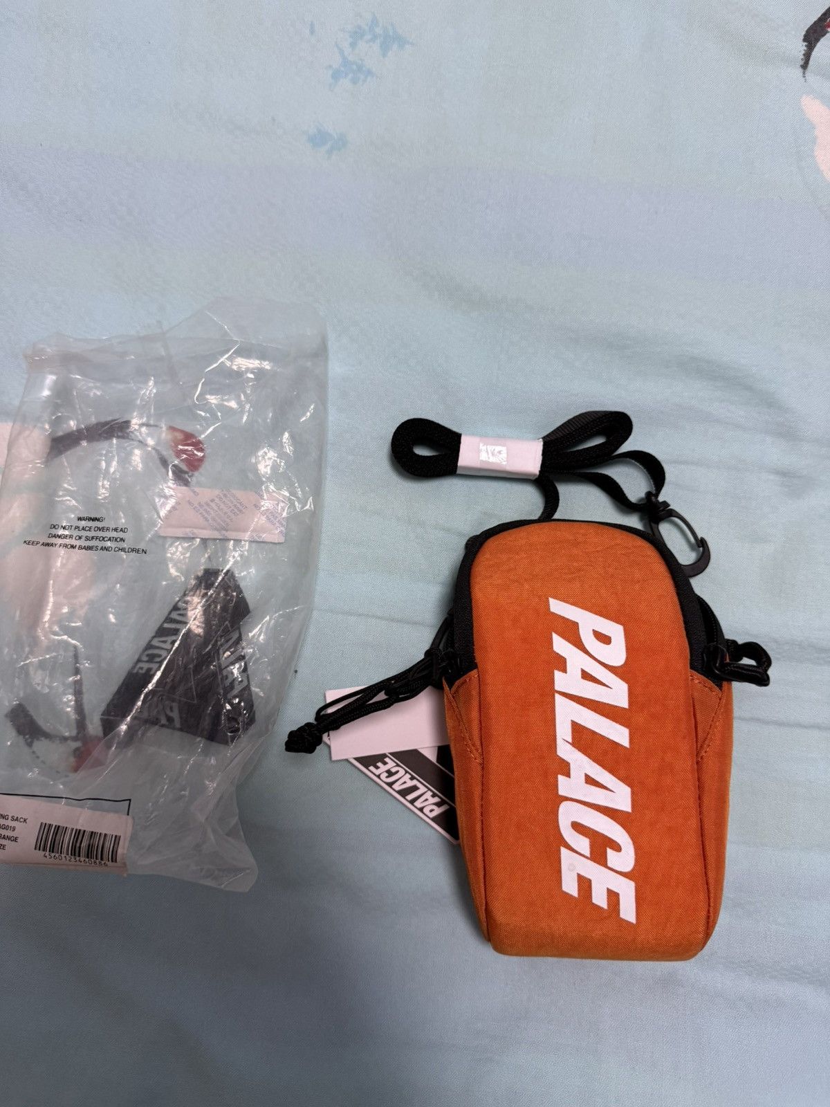 Palace Orange Rucksack Backpack Bag | Grailed