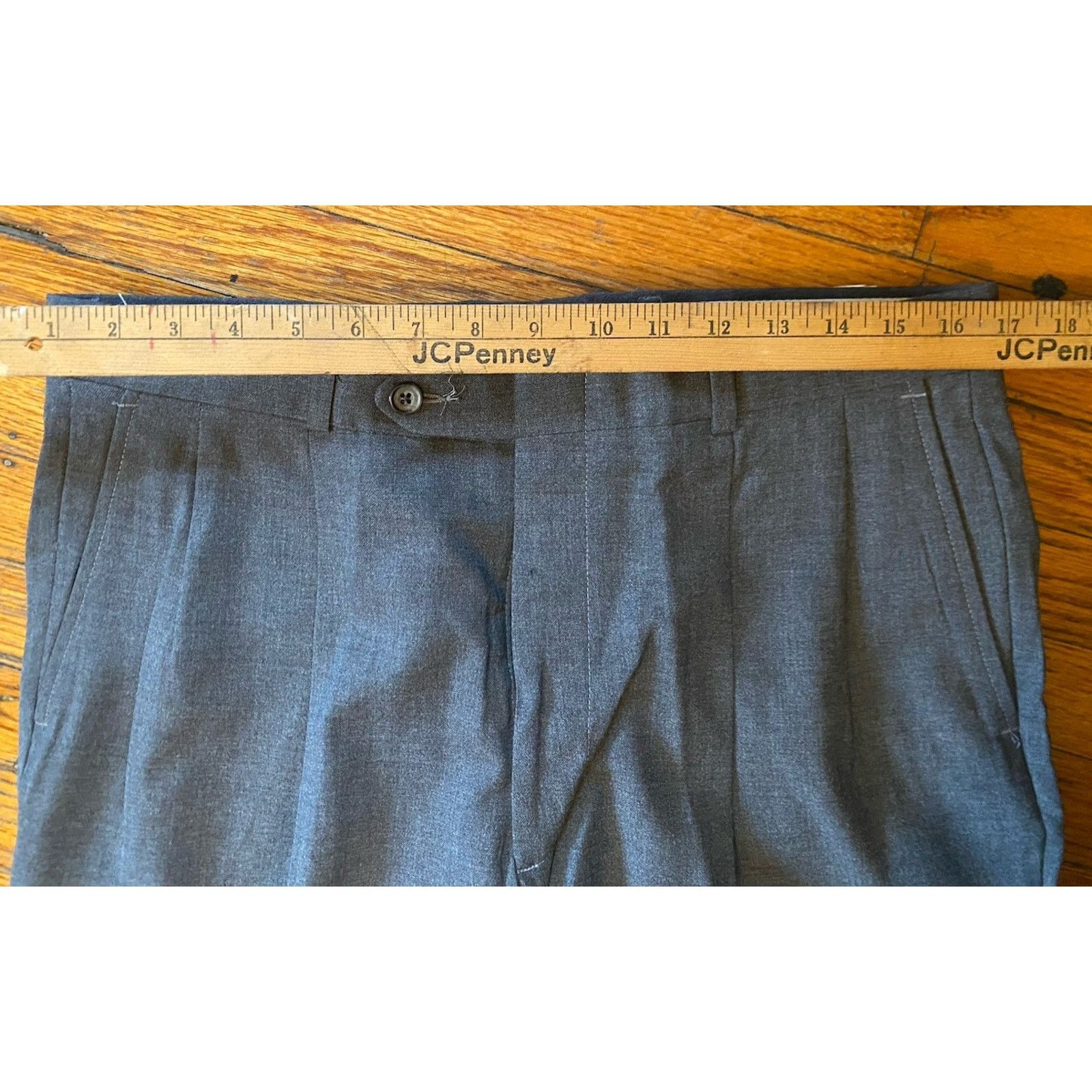 Evan Picone NEW USA Evan Picone Men’s Pants Wool W36 Unfinished Hem NWT Size US 36 / EU 52 - 6 Thumbnail