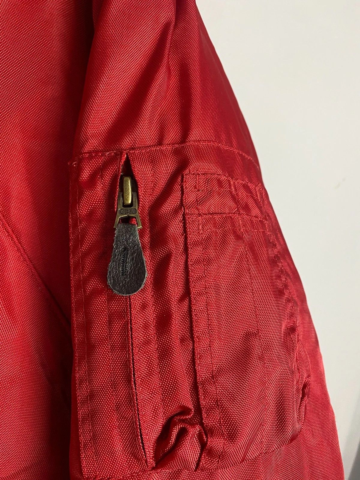 Other Vintage Red Bomber Jacket MA-1 COBRA – Nylon Flight Style Size US XXL / EU 58 / 5 - 4 Thumbnail