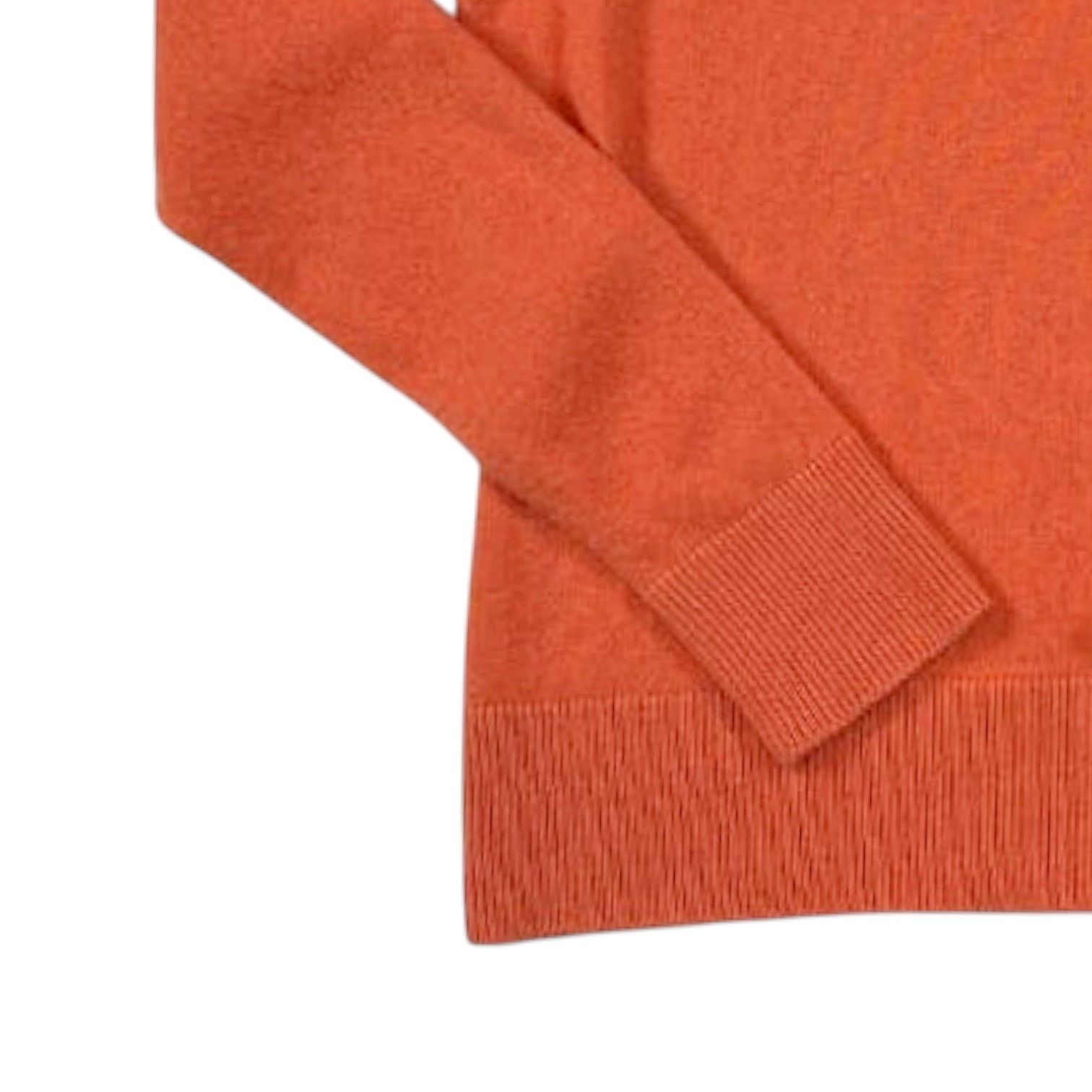 Bloomingdale's Bloomingdale’s Cashmere Orange Sweater | Size L Size L / US 10 / IT 46 - 5 Thumbnail