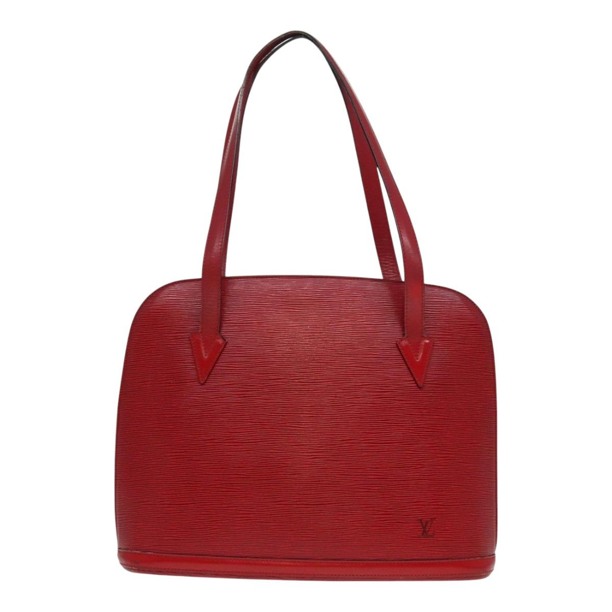 Louis Vuitton Lussac Red Leather Shoulder Bag (Pre-Owned) Size ONE SIZE - 1 Thumbnail