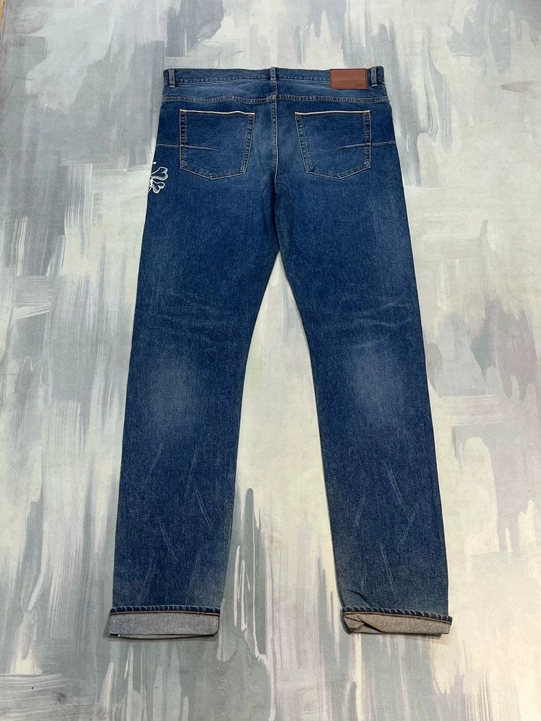 Dior Dior Embroidered skull bee jeans Size US 34 / EU 50 - 2 Thumbnail