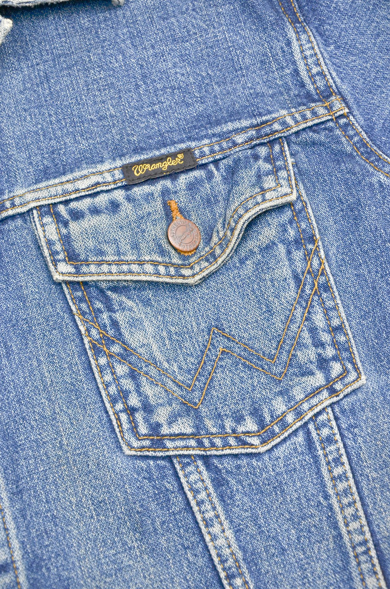 Wrangler Wrangler Vintage Denim Jacket – Authentic Western - Size XL Size US XL / EU 56 / 4 - 6 Thumbnail