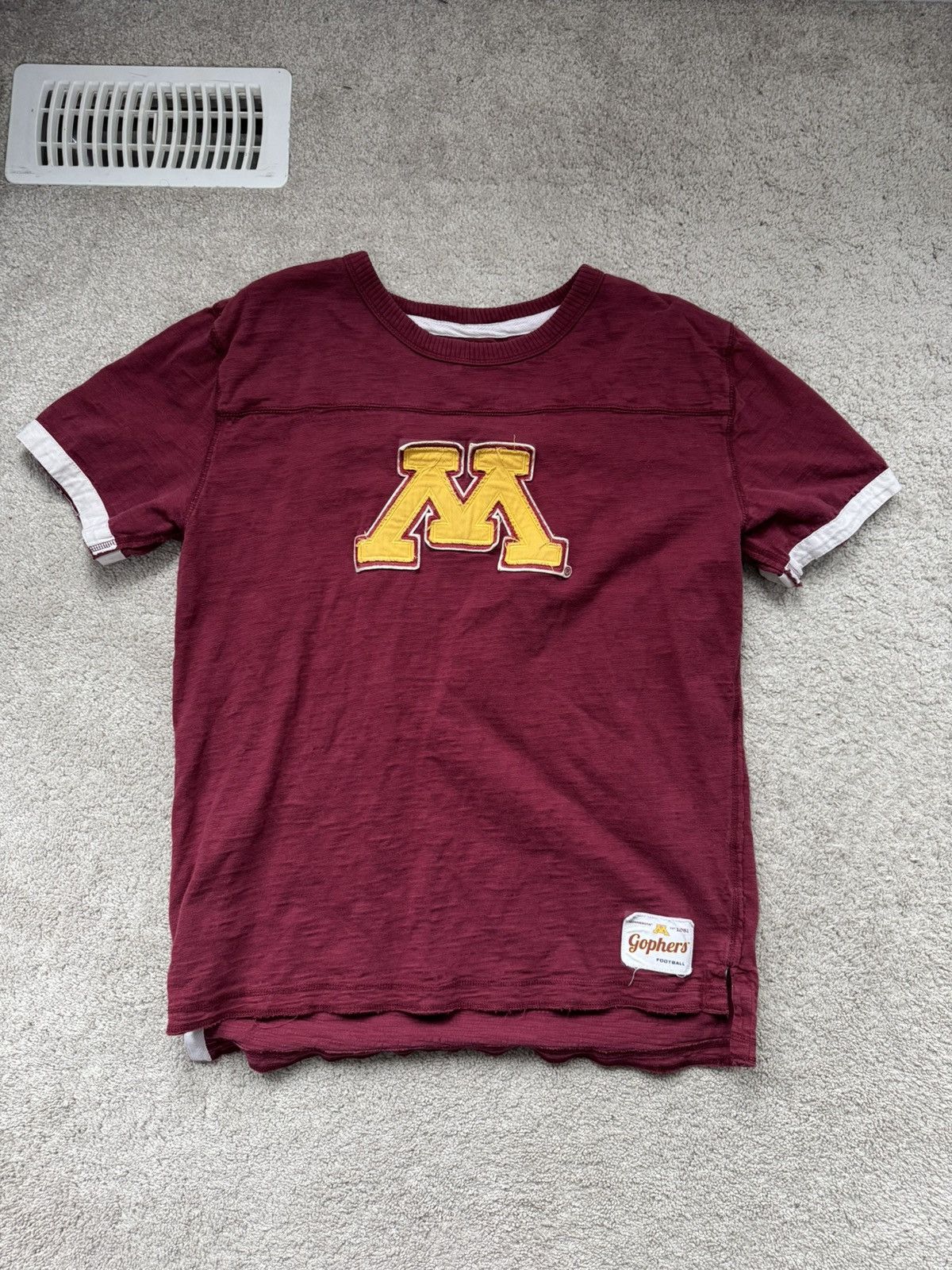 Vintage College jersey tee Size US M / EU 48-50 / 2 - 1 Thumbnail