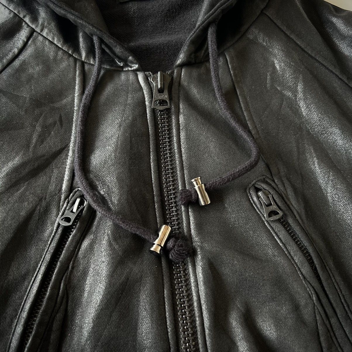 CIVARIZE Civarize Waxed Hooded Long Jacket 2000s Size US L / EU 52-54 / 3 - 6 Thumbnail