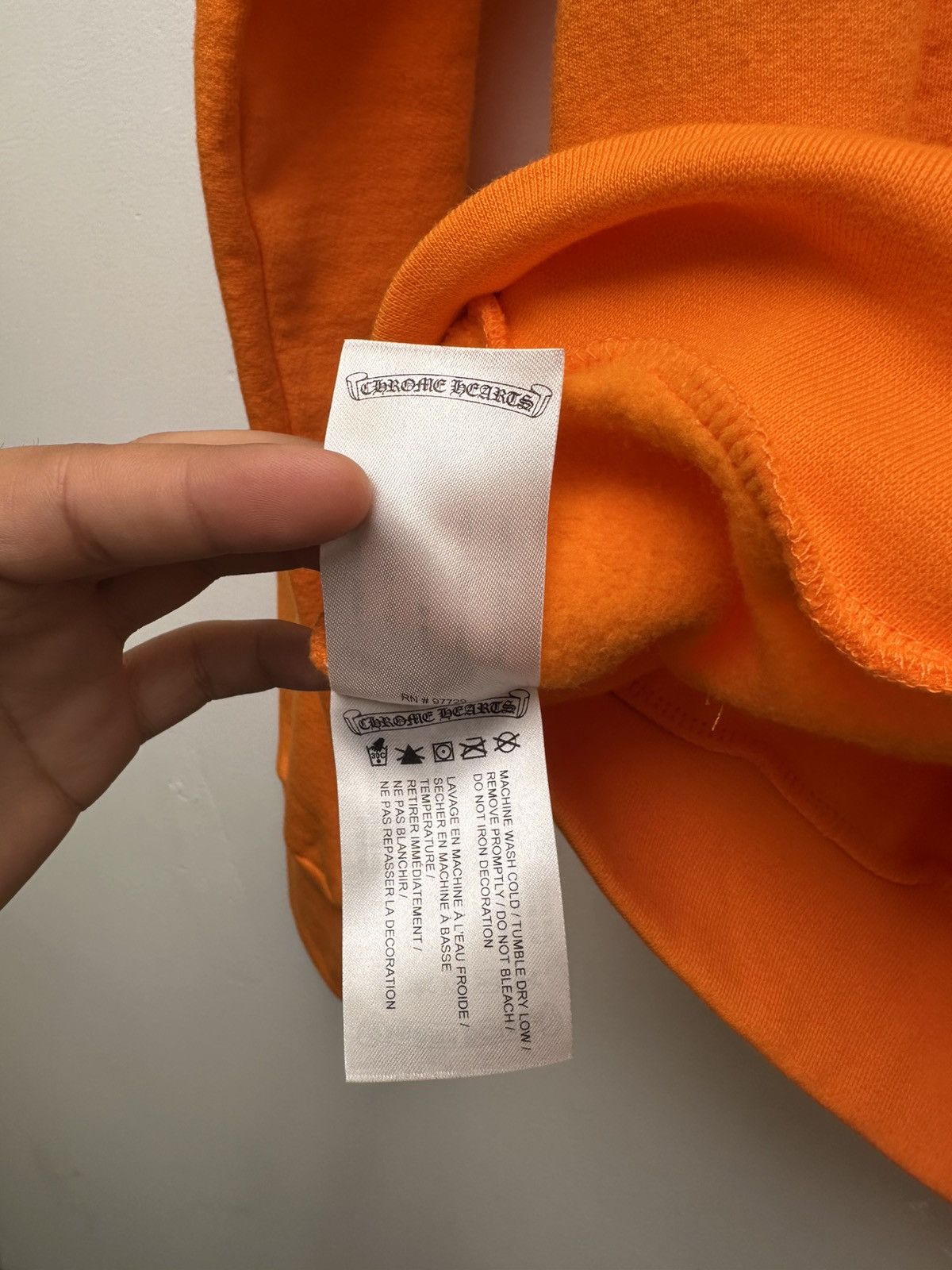 Chrome Hearts Chrome Hearts Silver Horseshoe Orange Hoodie Size US M / EU 48-50 / 2 - 5 Thumbnail