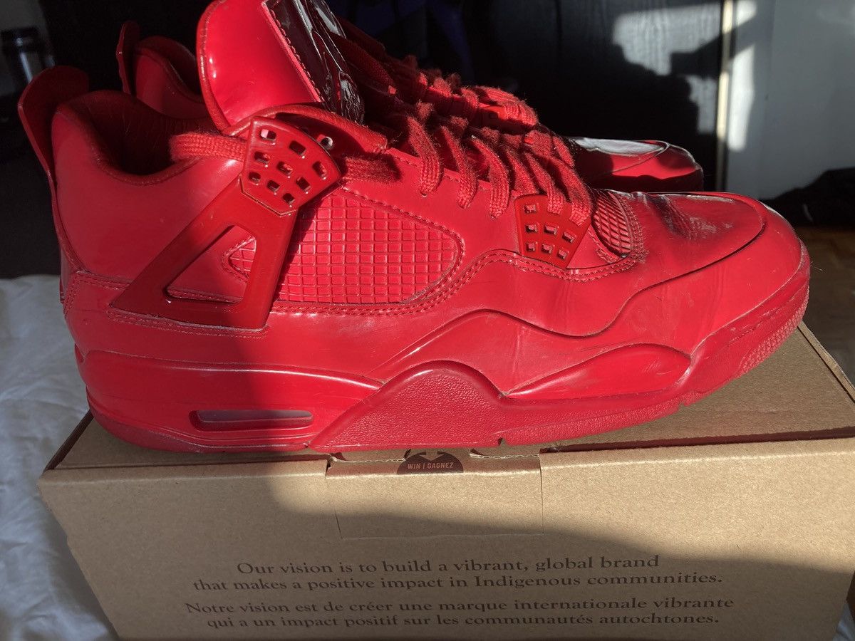 Jordan Brand Jordan 4 Retro 11Lab4 Red Size US 8.5 / EU 41-42 - 4 Thumbnail