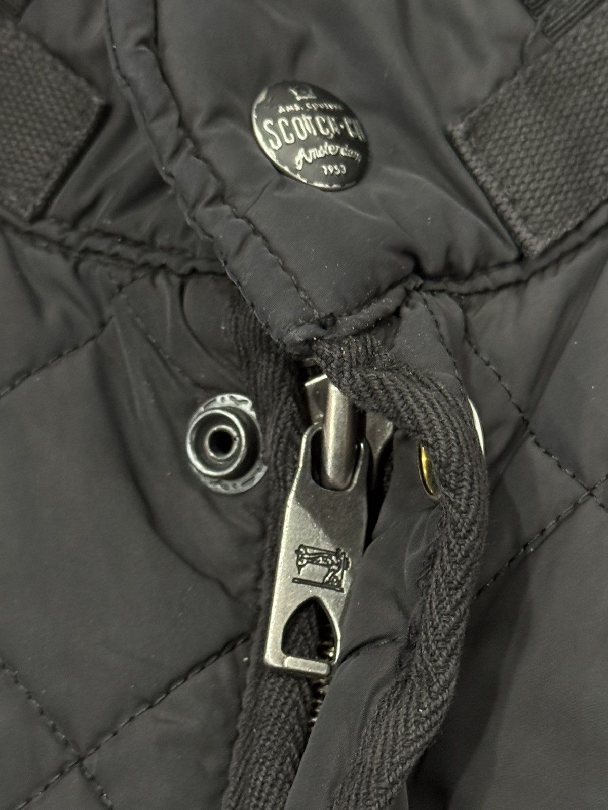 Scotch & Soda Scotch & Soda Military Diamond Quilted Jacket Size US M / EU 48-50 / 2 - 6 Thumbnail